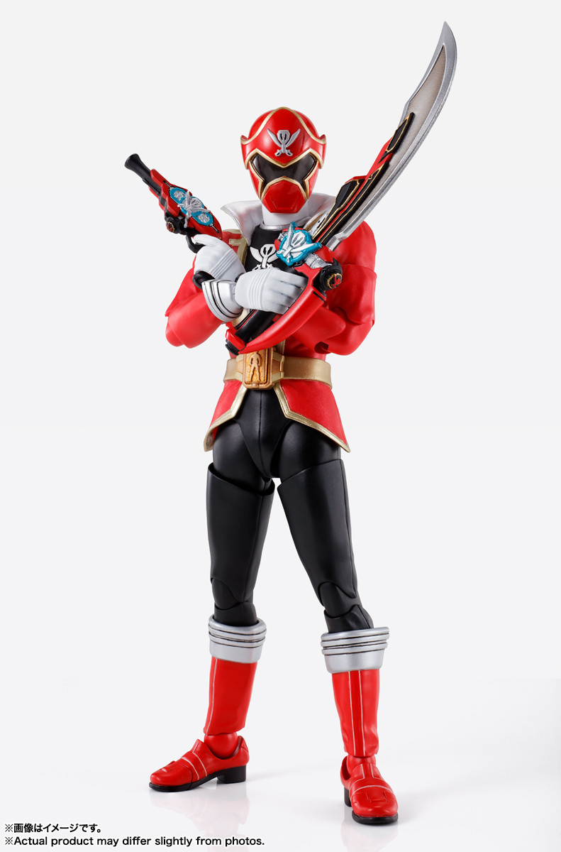 S.H.Figuarts (Shinkoccou Seihou) Gokai Red Action Figure
