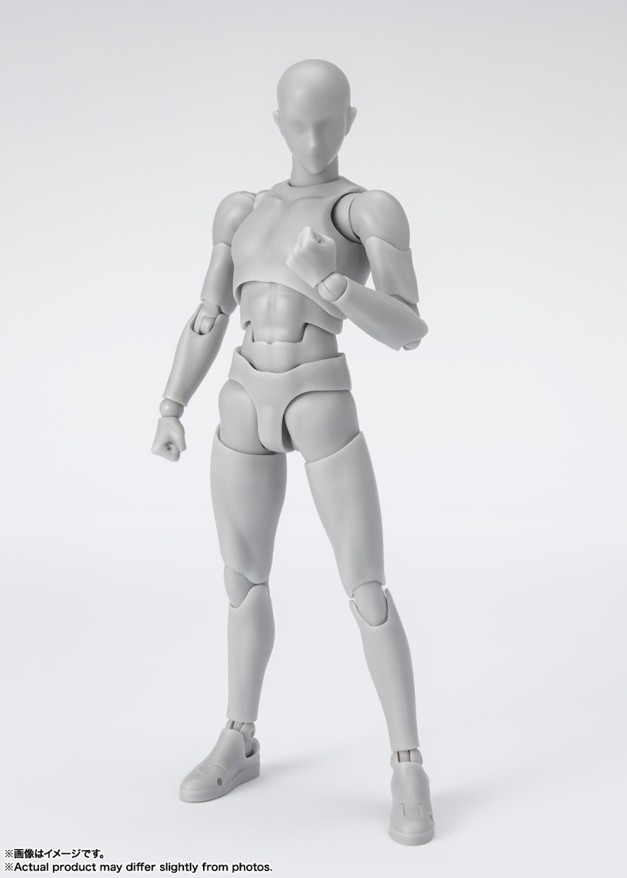 Bandai S.H.Figuarts Body Kun Man DX Set (Gray Color Ver.)