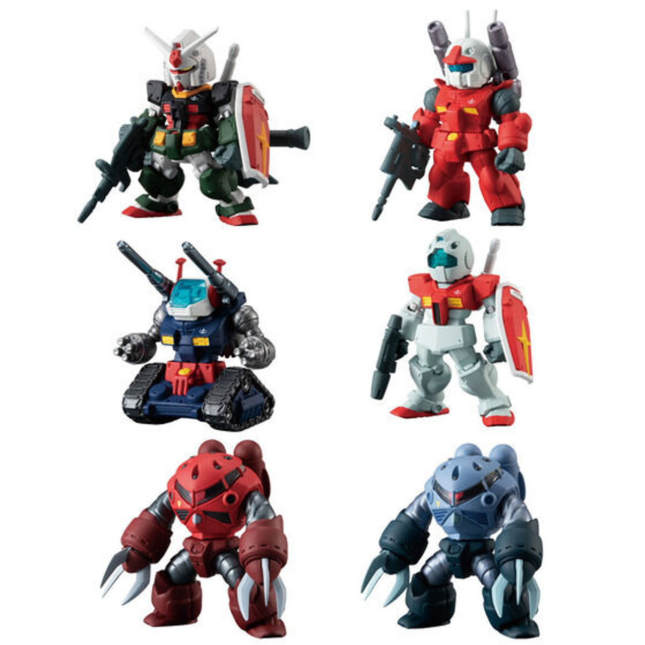 FW GUNDAM CONVERGE #OPERATION JABURO (Set of 10)