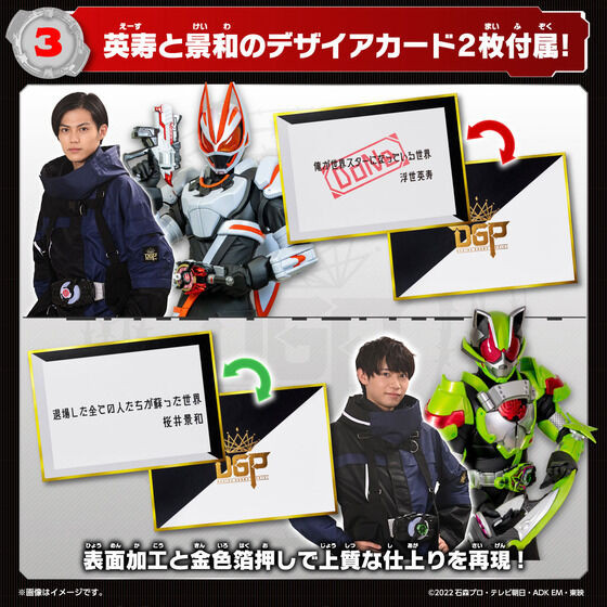Kamen Rider Geats DX Kamen Rider Sound Core ID Set 01
