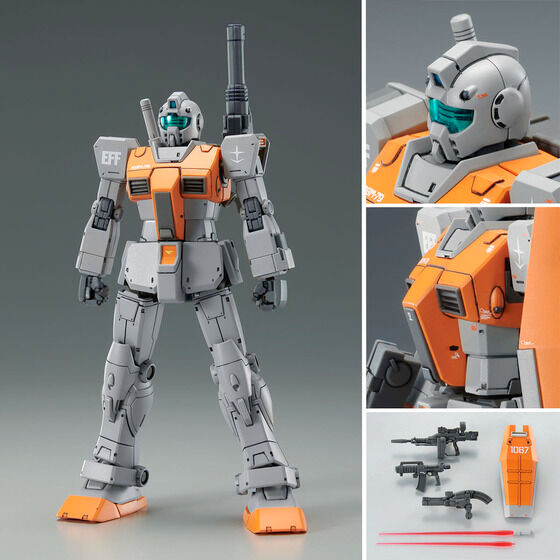 HG 1/144 RGM-79 GM [MOROCCAN FRONT TYPE] Plastic Model