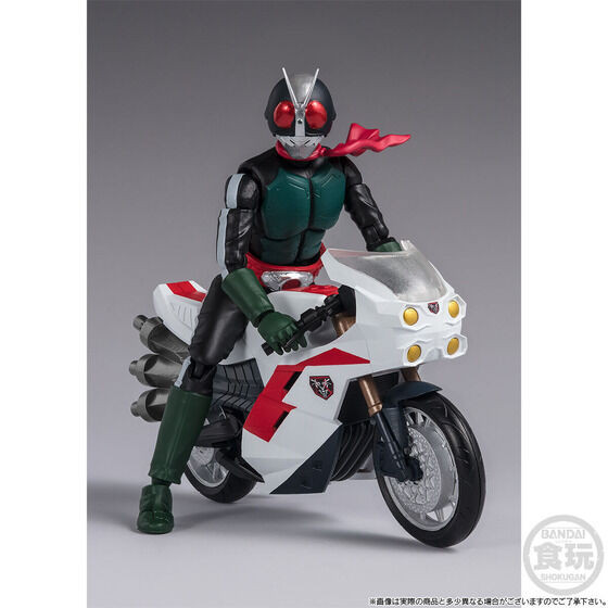 SHODO-XX SHIN MASKED RIDER MASKED RIDER No.2 & THE CYCLONE SET