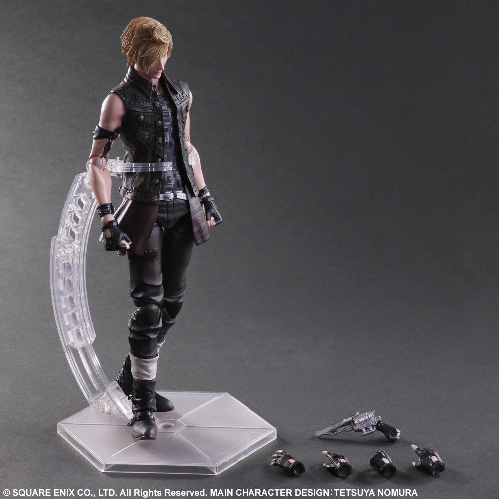 SQUARE ENIX Final Fantasy XV Play Arts Kai Prompto Action Figure