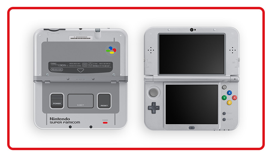 New Nintendo 3DS LL Super Famicom Nintendo Edition 