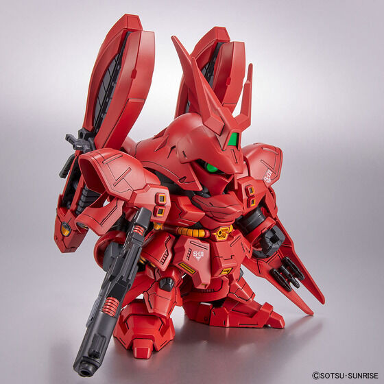 SD Gundam BB Senshi MSN-04FF SAZABI Plastic Model