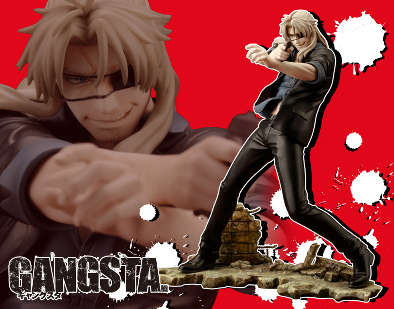 KOTOBUKIYA Artfx J Worick Arcangelo 1/7 PVC Figure Gangsta