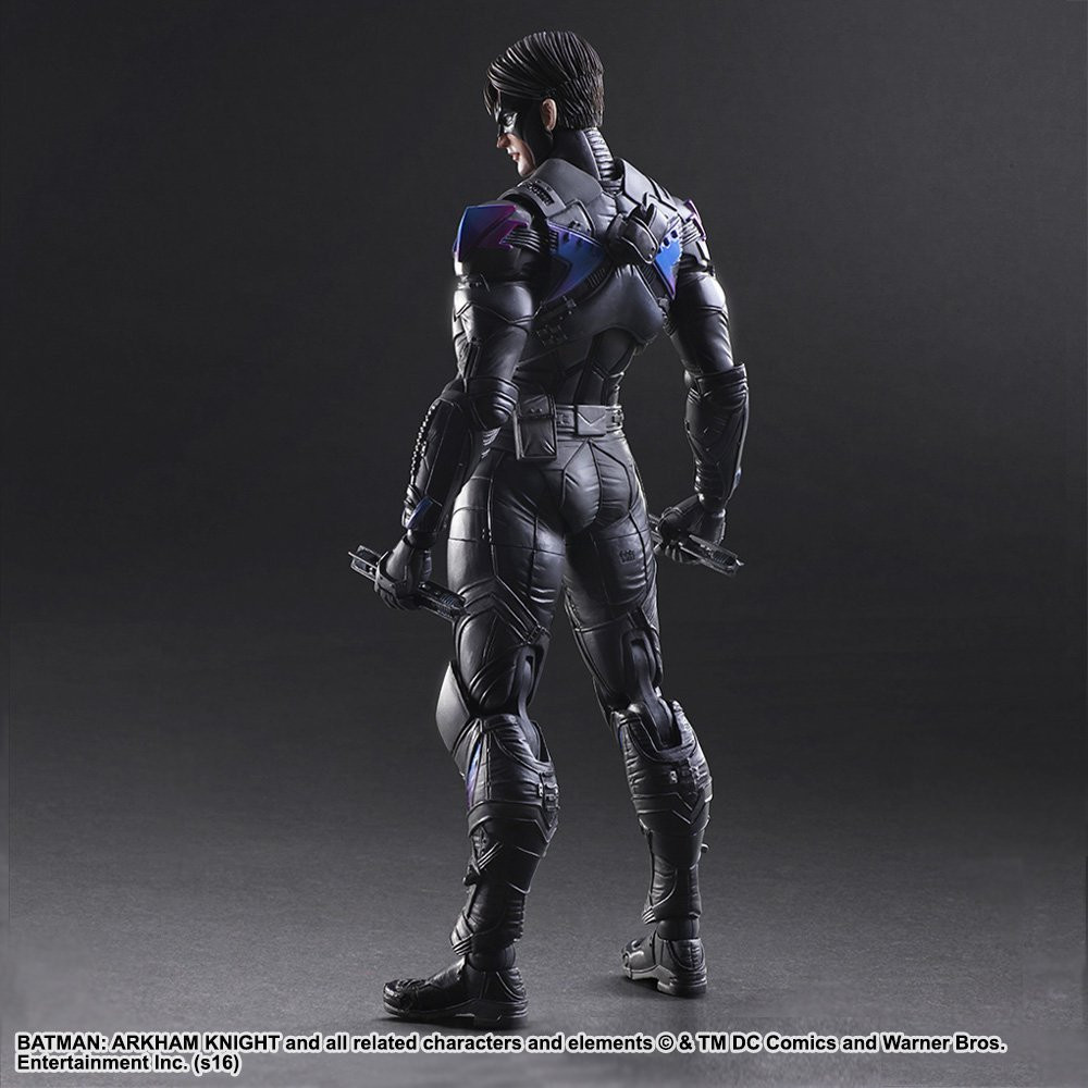 NIGHTWING Black & White フィギュア バットマン SQUARE ENIX VARIANT Play Arts Kai Nightwing Action Figure