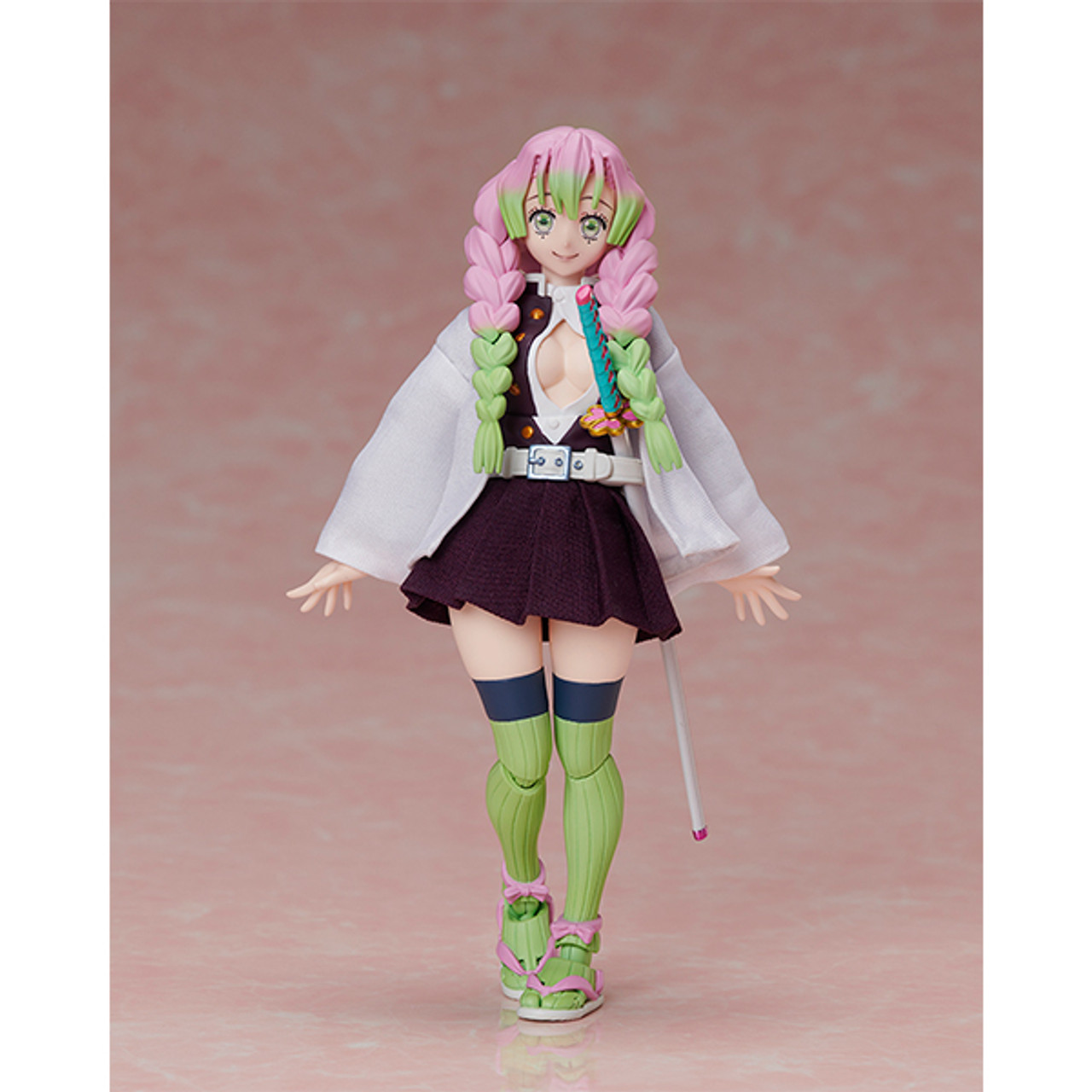 鬼滅の刃 MITSURI KANROJI フィギュア BUZZmode BUZZmod. Mitsuri Kanroji 1/12 Action Figure Demon Slayer