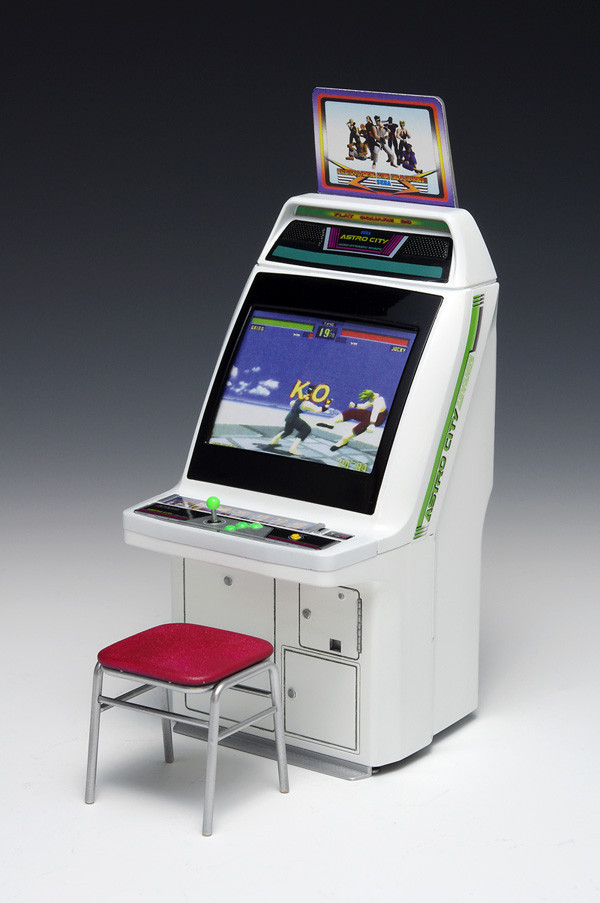 Wave Astro City Arcade Machine SEGA TITLES Plastic Model