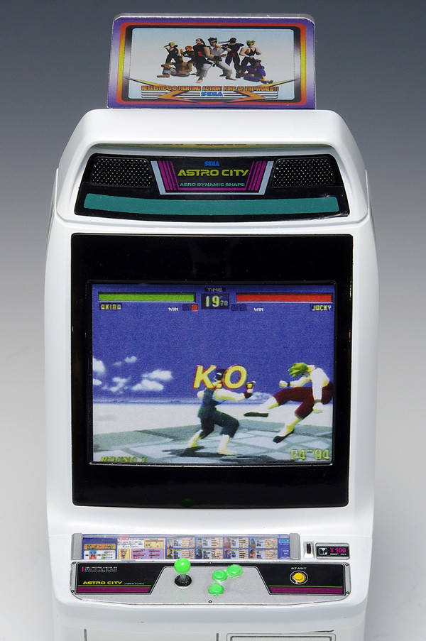 Wave Astro City Arcade Machine SEGA TITLES Plastic Model