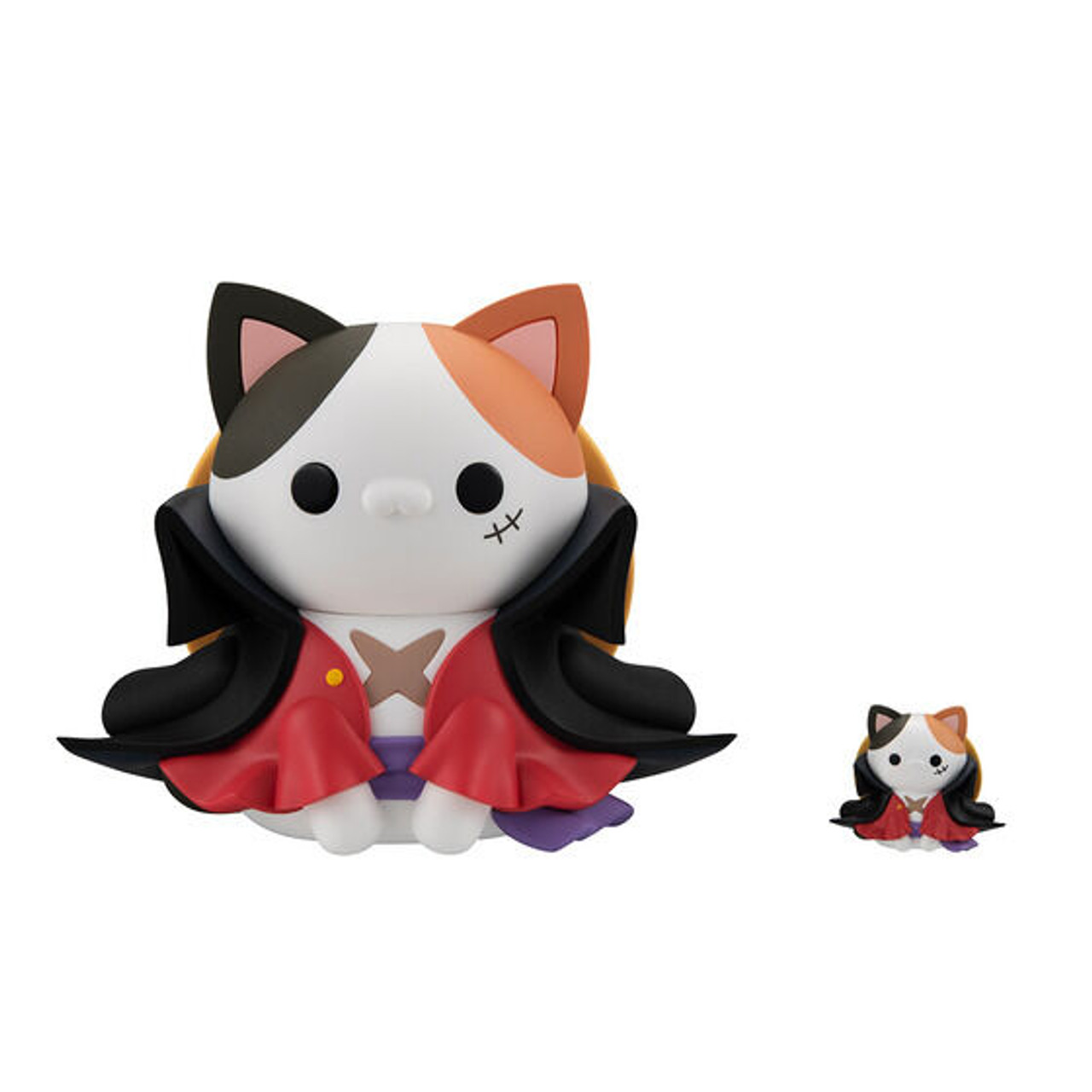 MEGA CAT PROJECT ONE PIECE Nyan tomo Ookina Nyan Piece Nyaan! 3 Captains  Set Complete Figure [w/Bonus]