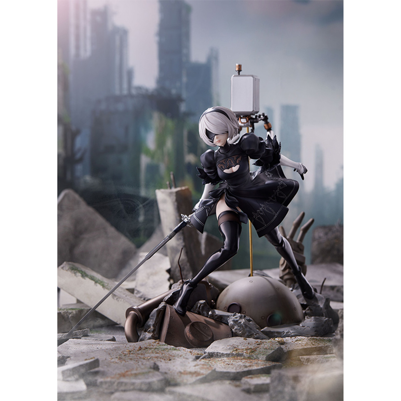 ゲームキャラクター NieR:Automata DELUXE EDITION 2B Ver1.1a NieR:Automata Ver1.1a 2B 1/7 Scale Figure【Deluxe Edition