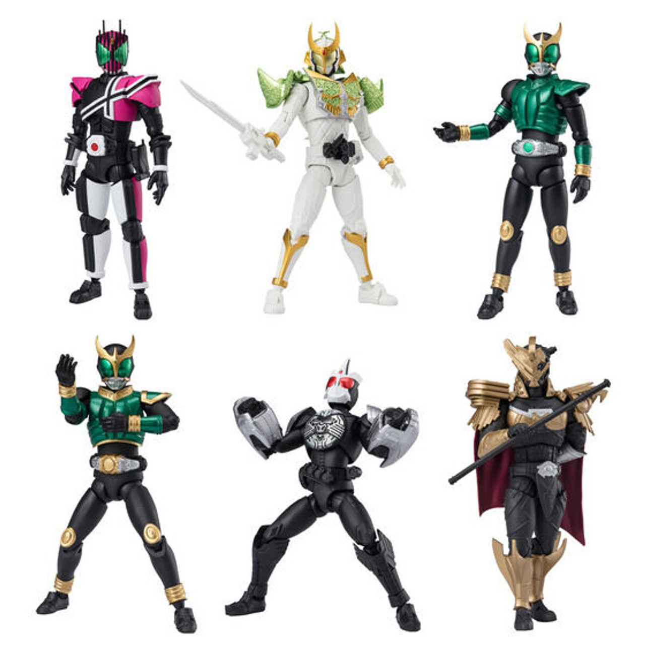 SHODO-XX Kamen Rider 6 (Set of 10) (Shokugan)