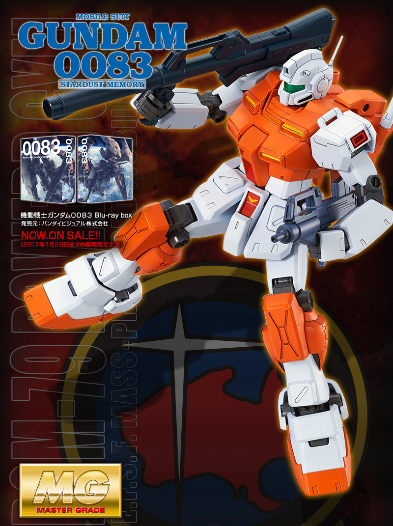 BANDAI Premium MG 1/100 Powered GM Plastic Model Kit Master Grade
