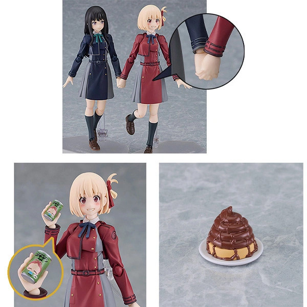 figma Chisato Nishikigi & Takina Inoue Set (Lycoris Recoil) Action