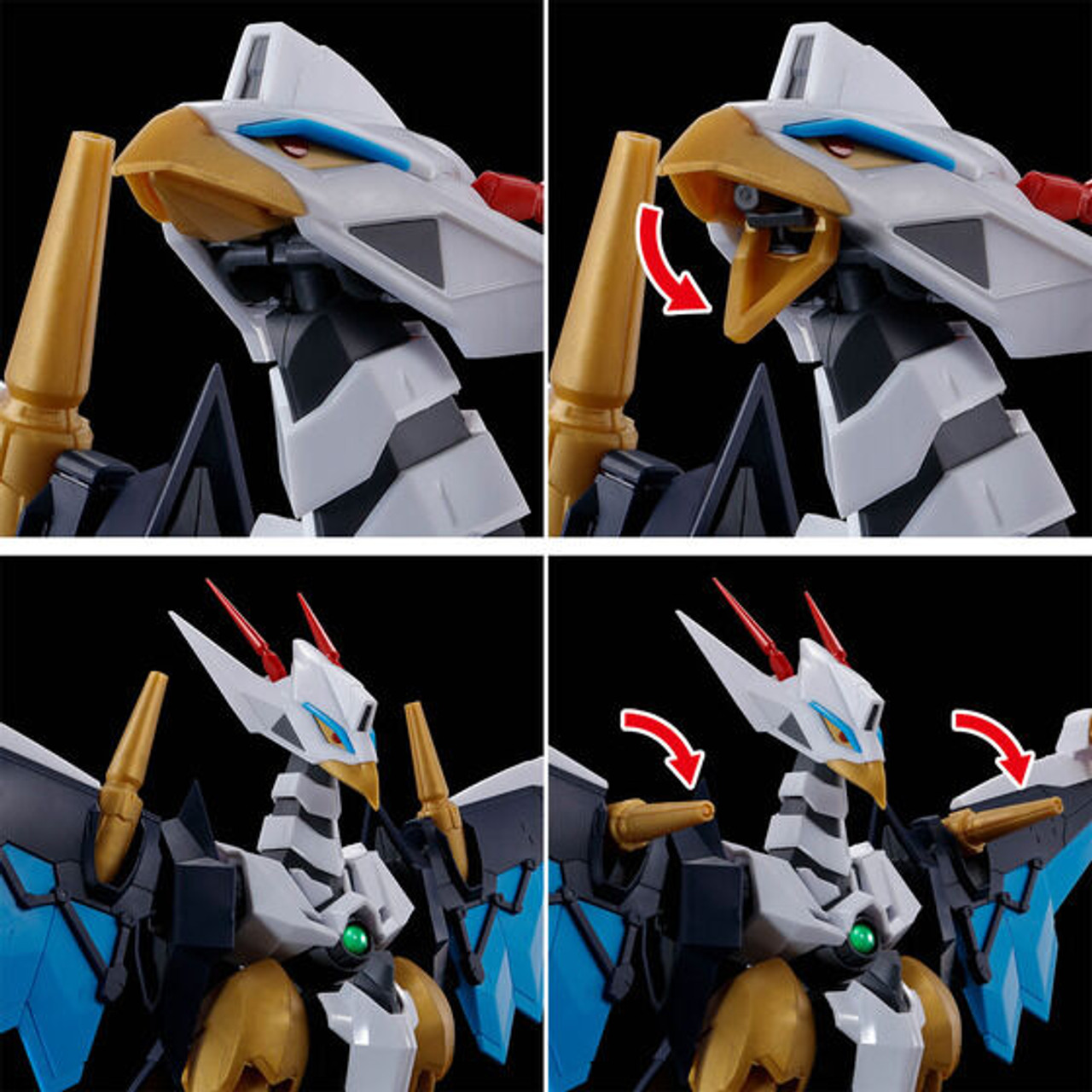 HG Amplified IMGN Kujinmaru (Mashin Hero Wataru) Plastic Model ( MAR 2024 )