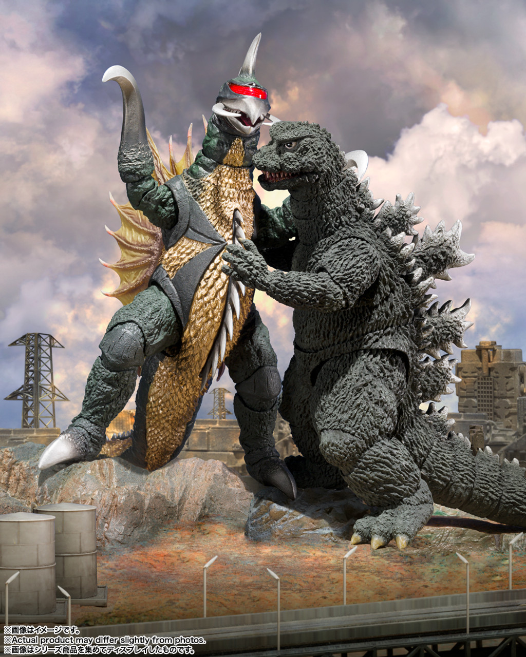 BANDAI S.H. MonsterArts ゴジラ (1972) Bandai Original box Gojira S.H.MonsterArts GODZILLA [1972