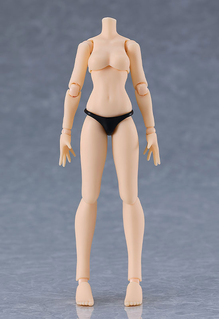 figma Female Body (Yuki) with Black Corset Dress Outfit,Figures