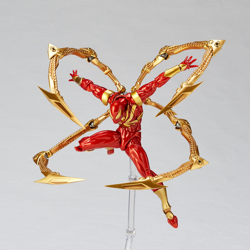 Revoltech Amazing Yamaguchi Iron Spider Action Figure