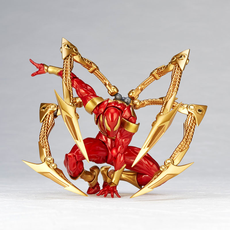 Revoltech Amazing Yamaguchi Iron Spider Action Figure