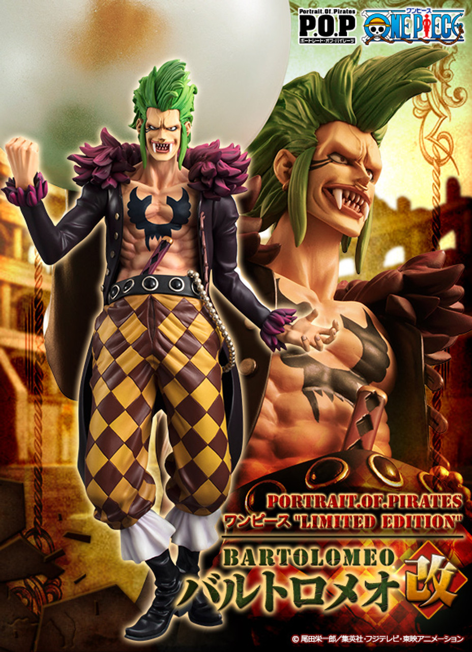 MegaHouse Portrait.Of.Pirates One Piece LIMITED EDITION Bartolomeo