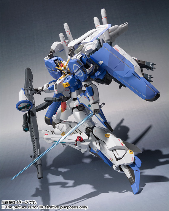 BANDAI Metal Robot Spirits Ka signature SIDE MS Ex-S Gundam Action