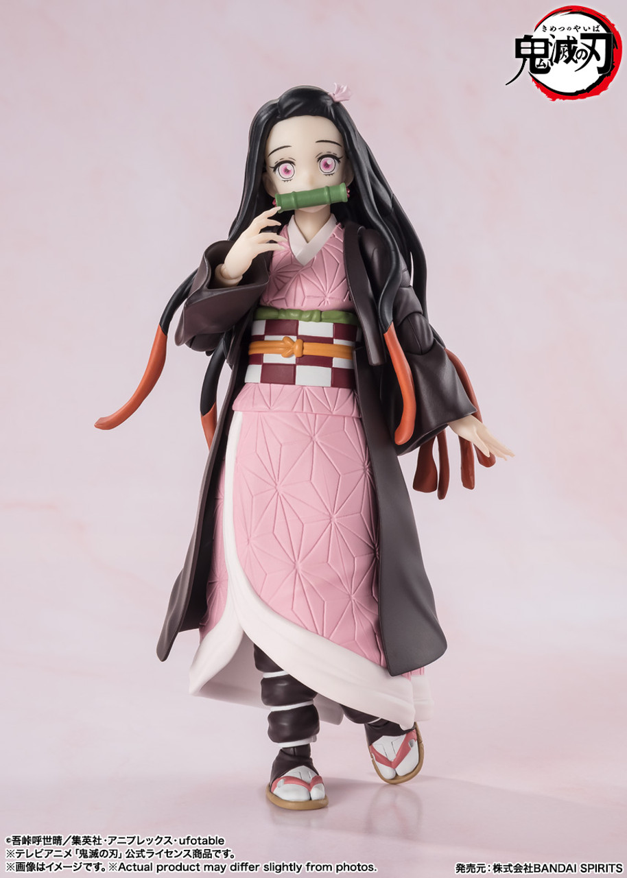 Bandai figurine Figuarts MINI - NEZUKO KAMADO - Demon Slayer KIMETSU NO  YAIBA Figurine