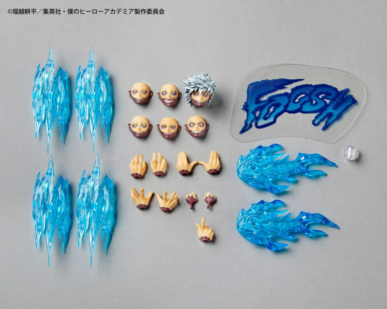 RAKUDO リボーン チャームコレクション Revoltech Amazing Yamaguchi My Hero Academia Dabi Action Figure