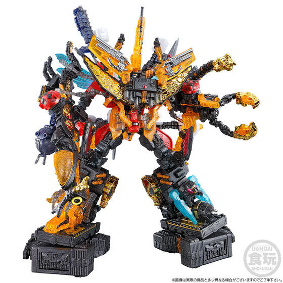 MINIPLA SHUGOD GATTAI SERIES GOD KING-OHGER (CLEAR PLATING ver.)