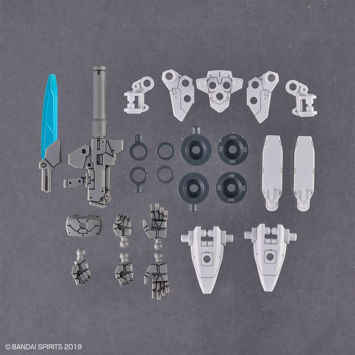 BANDAI 30MM EXM-H15C Acherby (TYPE-C) – Maquette Plastique 1/144 Précolorée, Ultra-Détaillée Pour Fans De Gundam Et Mecha
