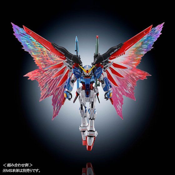 RG 1/144 Destiny Gundam Effect Unit Wing of Light Plastic Model