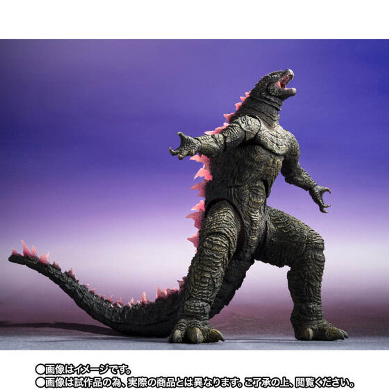 開封美品S.H.MonsterArts ゴジラ2024 EVOLVED Ver. S.H.MonsterArts GODZILLA (2024) EVOLVED Ver. from GODZILLA