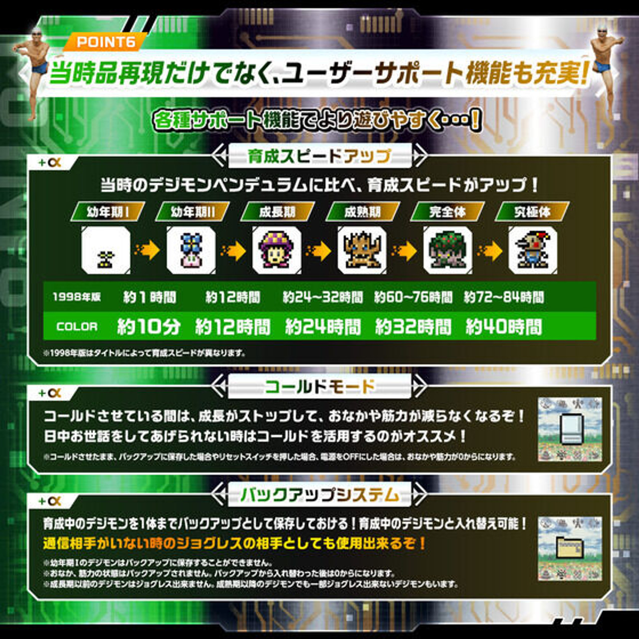 Digimon Pendulum COLOR 4 WIND GUARDIANS Original Green Bronze