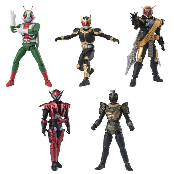 SHODO-XX Kamen Rider 9 (Set of 10) (Shokugan)