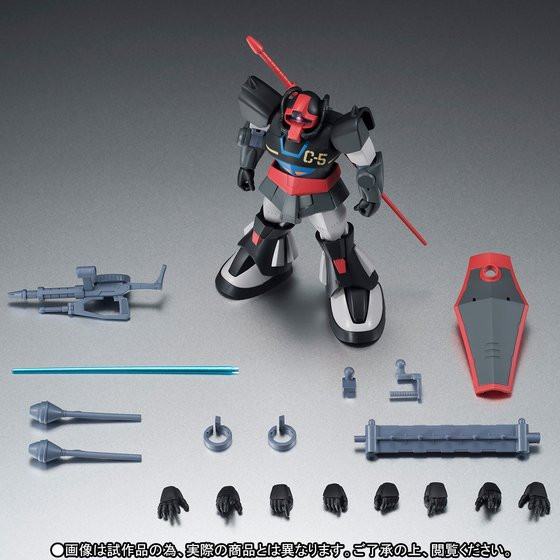 BANDAI ROBOT魂 GOUF TEST PROTOTYPE BANDAI Robot Spirits SIDE MS MS-07C-5 Gouf TEST Prototype Ver