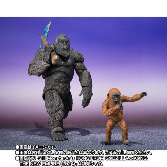 S.H.MonsterArts SUKO & MOTHRA (2024) FROM GODZILLA x KONG: THE NEW