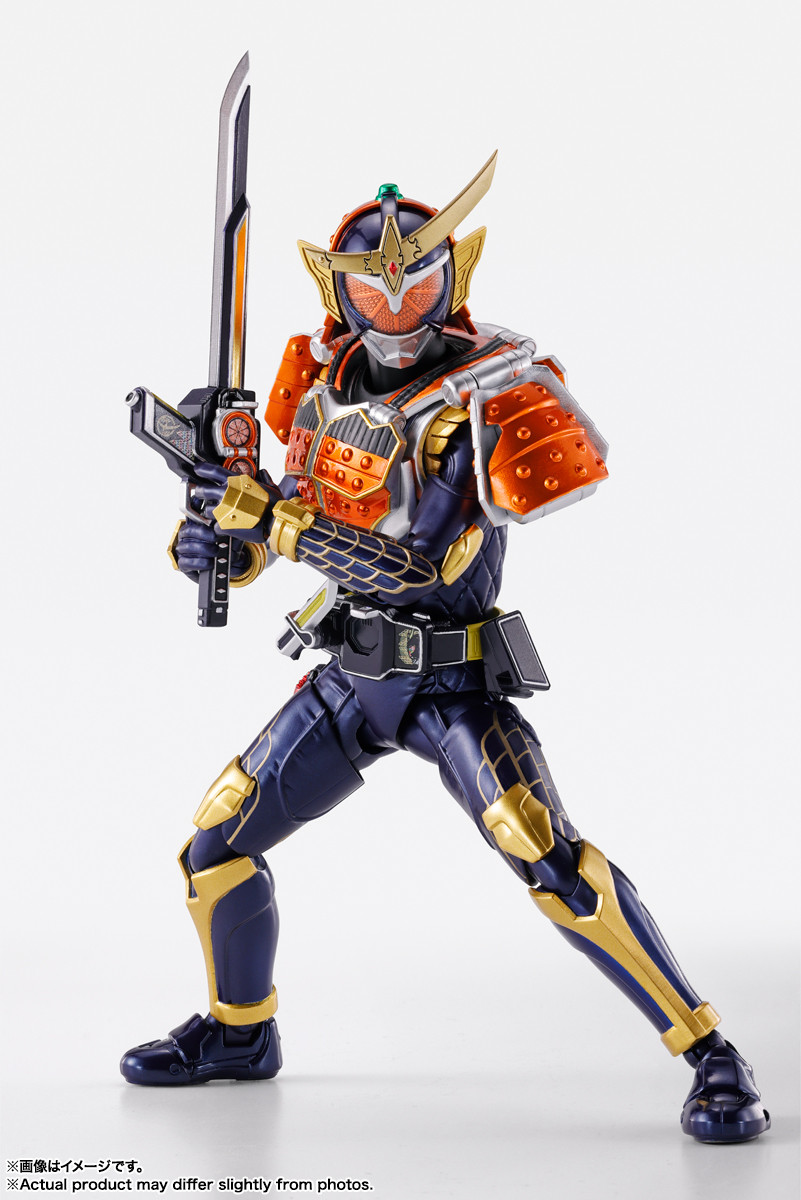 In Stock 100% Original Bandai S.H.Figuarts Shf Shinkocchou Seihou Kamen Rider Gaim Orange Arms Anime Action Collection Figures - 26