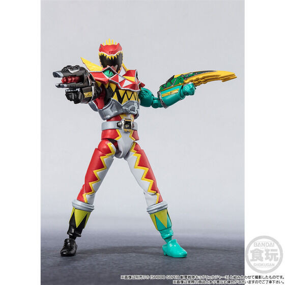 SHODO SUPER Zyuden Sentai Kyoryuger 2 Action Figure (Shokugan)