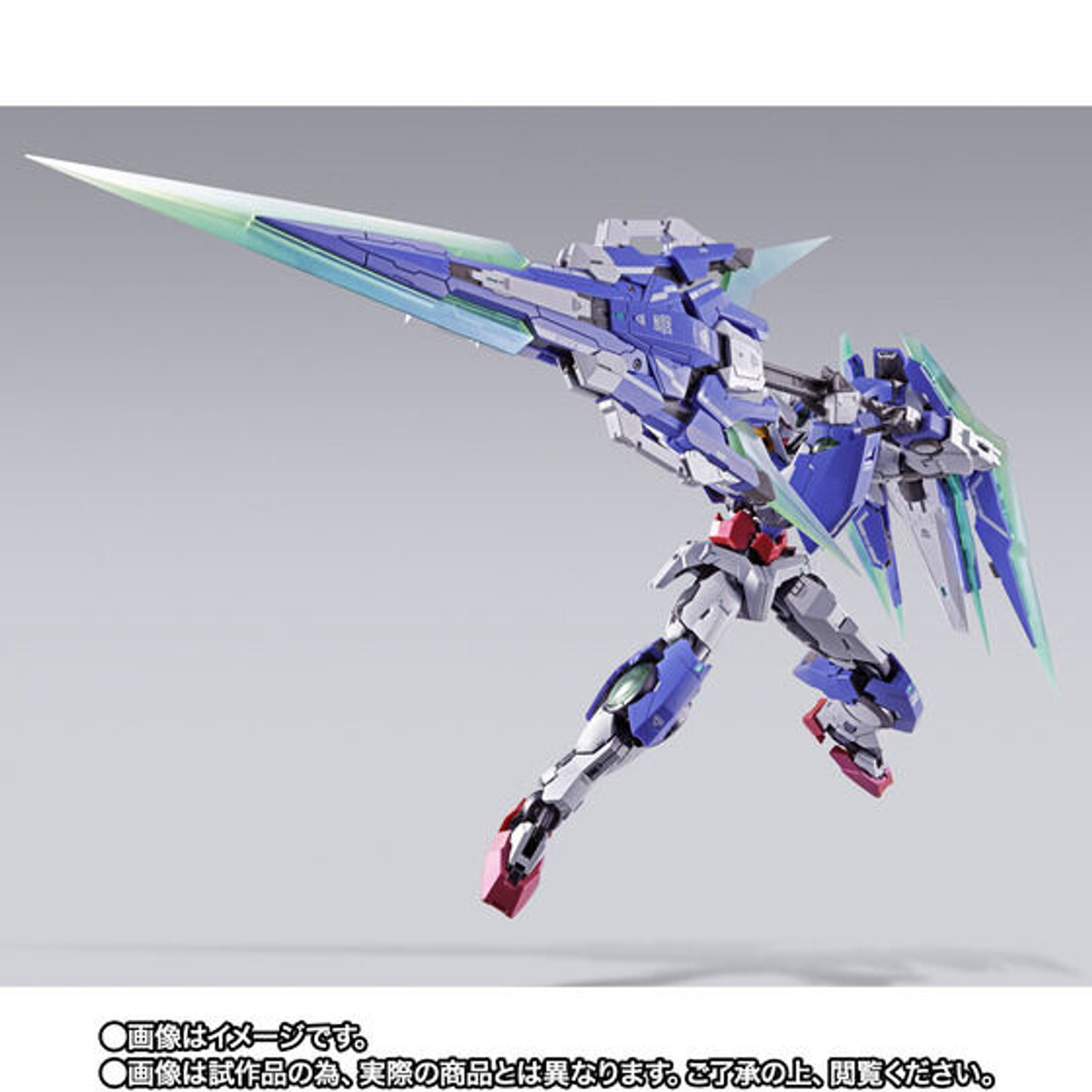 コミック・アニメ L BUILD OO Qan[T] Full Saber METAL BUILD Double O Quanta Full Saber | TAMASHII WEB