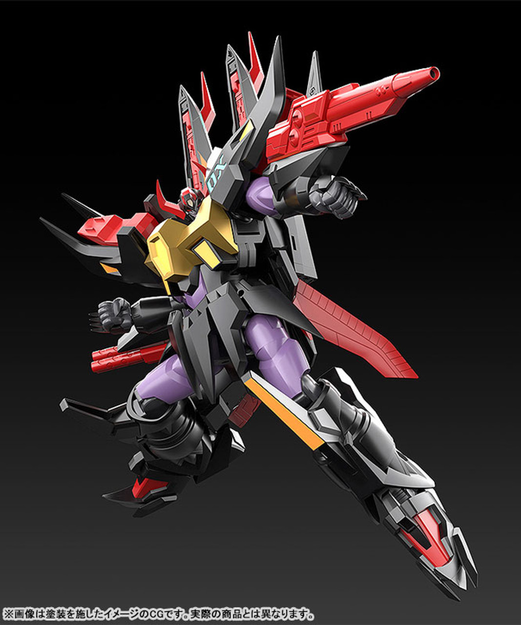 jin様 MODEROID BLACK OX (TETSUJIN29 OX) (TETSUJIN28 FX) Plastic Model