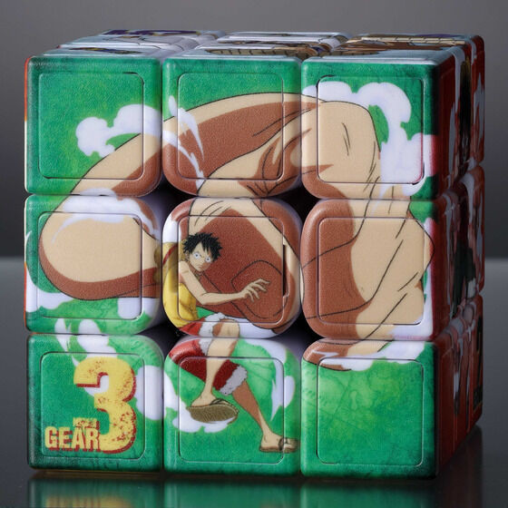 ONE PIECE x RUBIK'S One Piece Rubik's Cube Monkey D. Luffy Ver.
