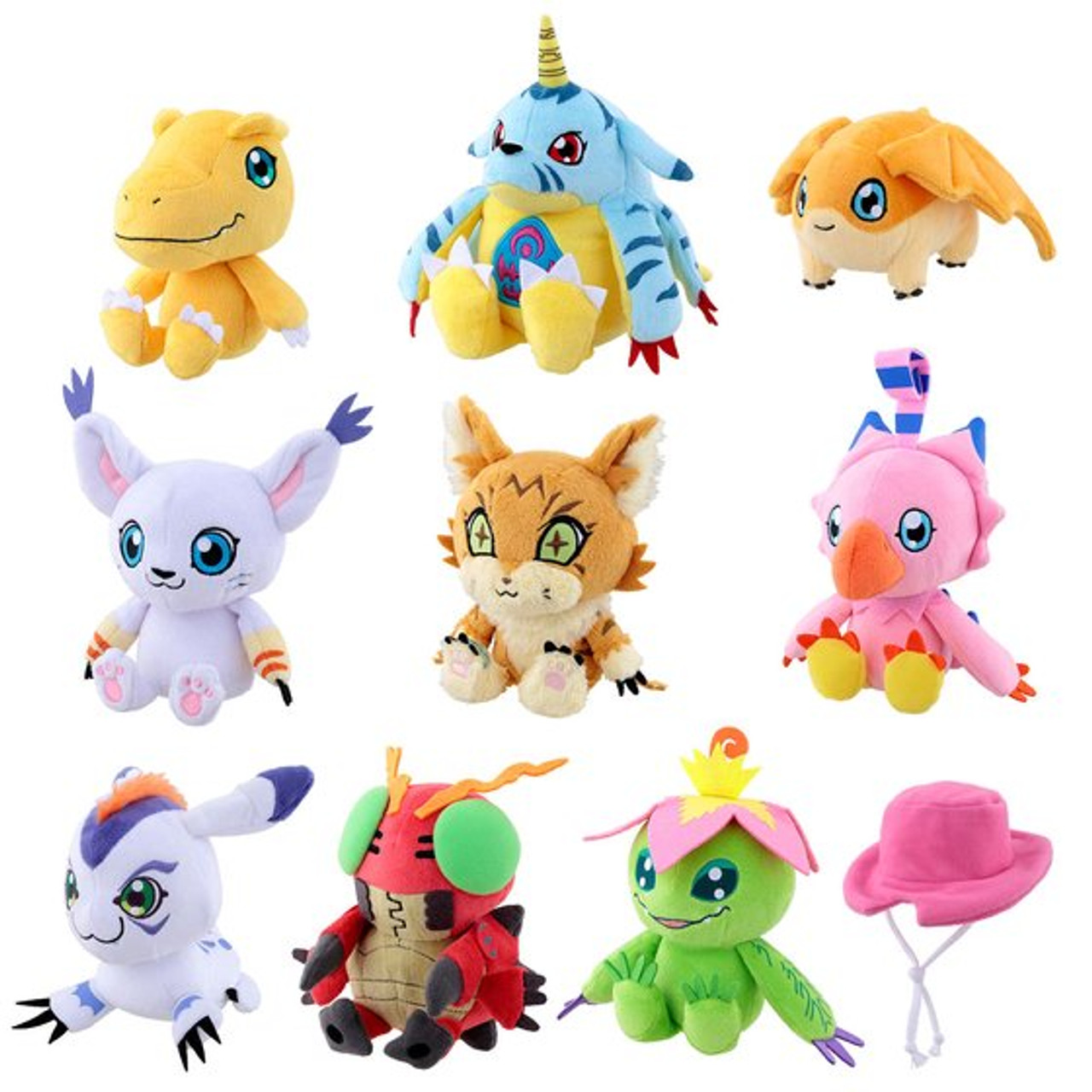 Digimon Adventure tri. Partner Digimon Stuffed Toy Set