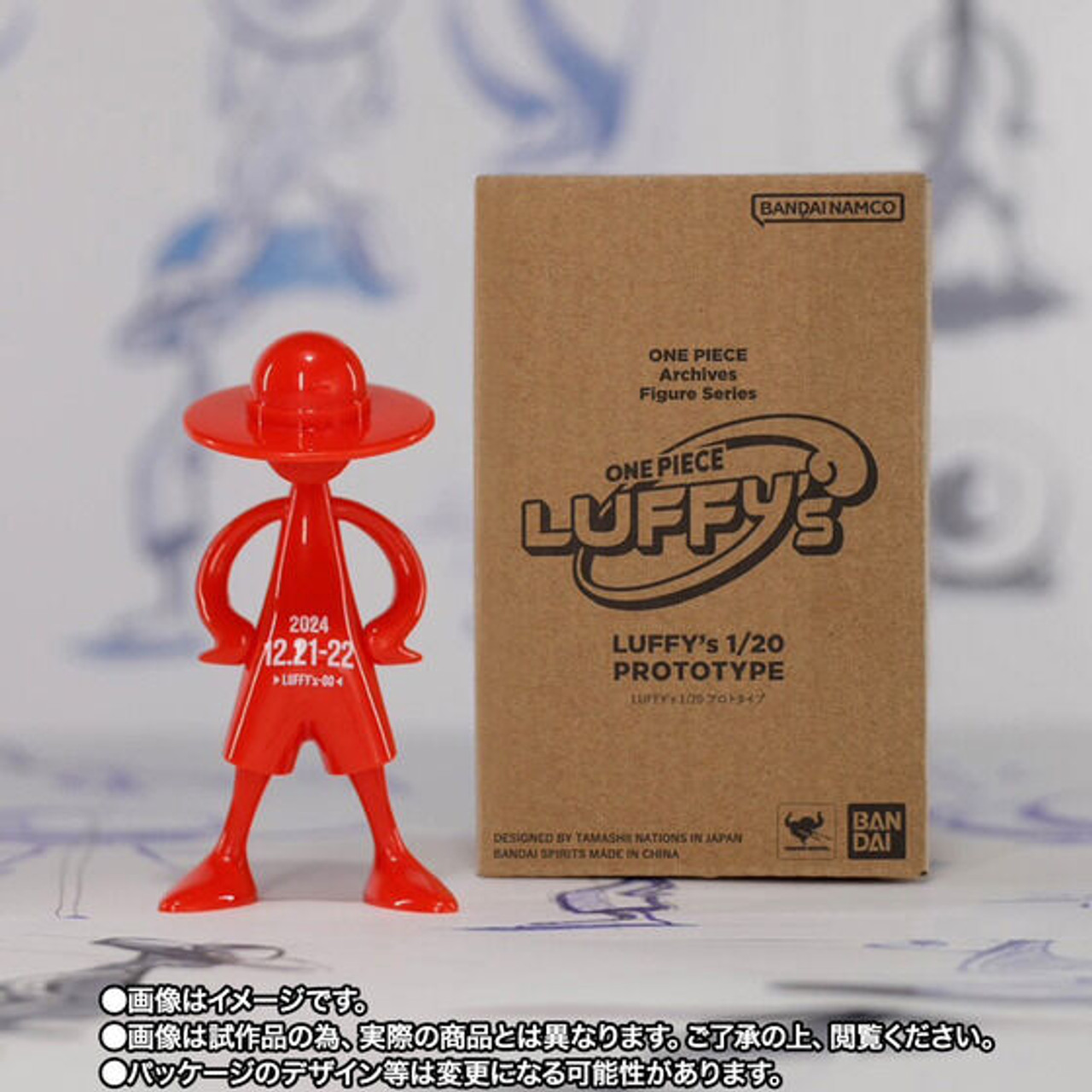 く*ま様 LUFFY'S ！1/20PROTOTYPE One Piece Luffy's 1 / 20 prototype figure JUMP FESTA'25 2025