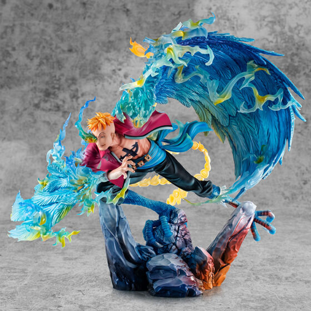 POP MAS MARCO 限定フィギュア Portrait.Of.Pirates ワンピース “MAS” 不死鳥マルコ 【限定復刻