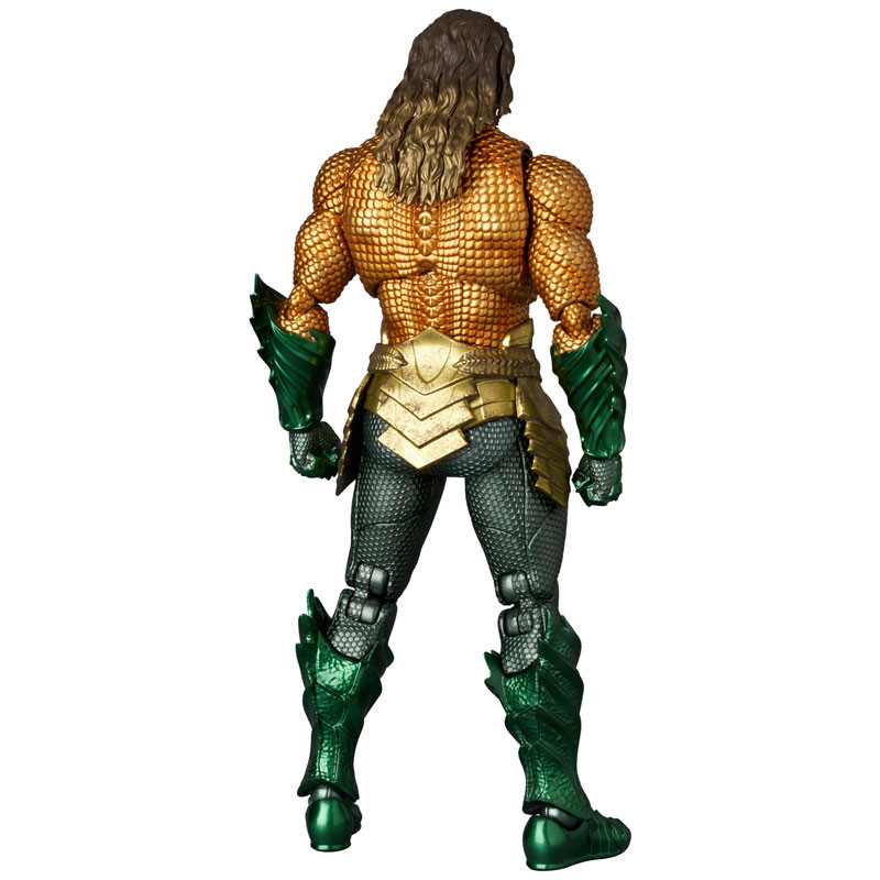 アメコミ MAFEX No.267 AQUAMAN GOLD & GREEN SUIT b s-l400.jpg