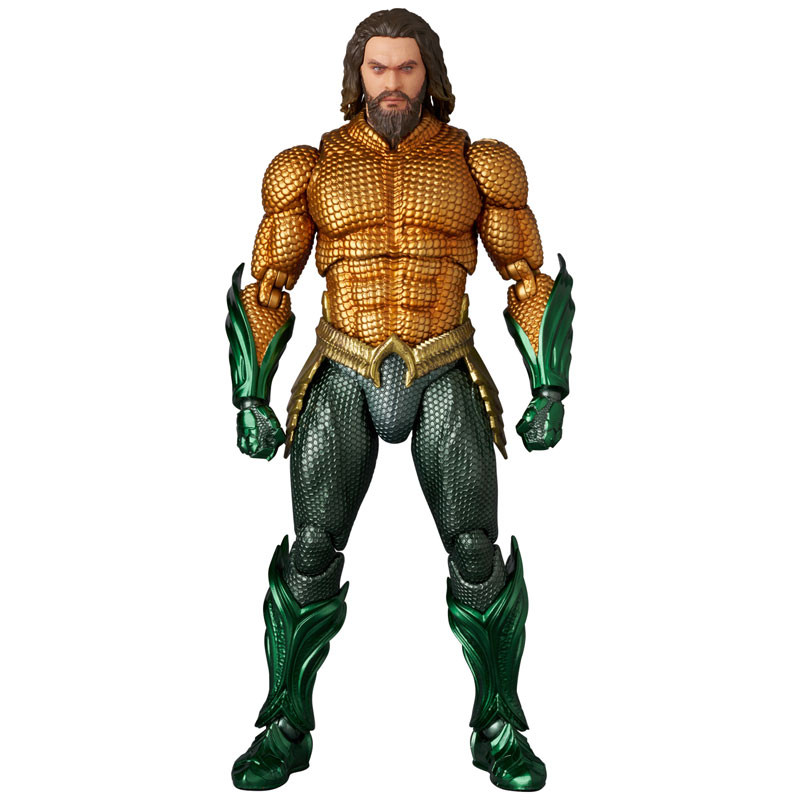 Mafex No.267 MAFEX AQUAMAN (GOLD & GREEN SUIT) Action Figure