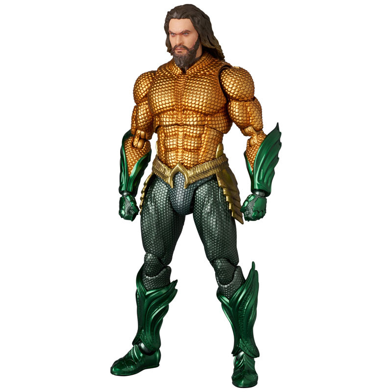 Mafex No.267 MAFEX AQUAMAN (GOLD & GREEN SUIT) Action Figure
