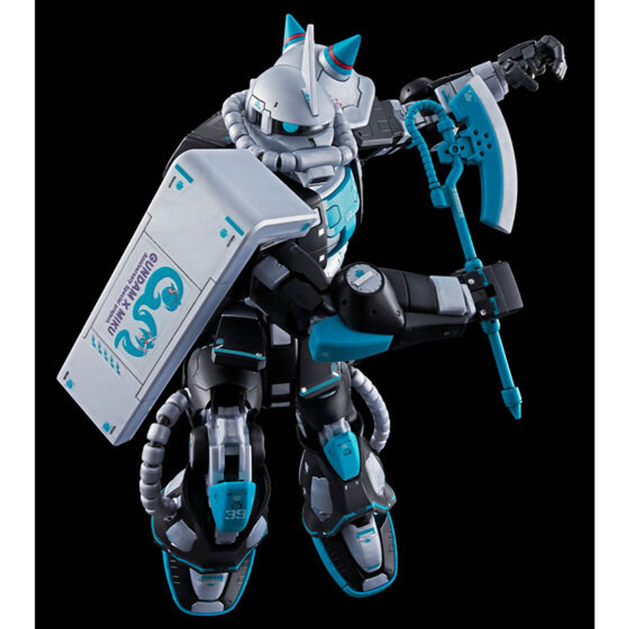 RG 1/144 MS-06S ZAKUⅡ [HATSUNE MIKU Ver.] Plastic Model