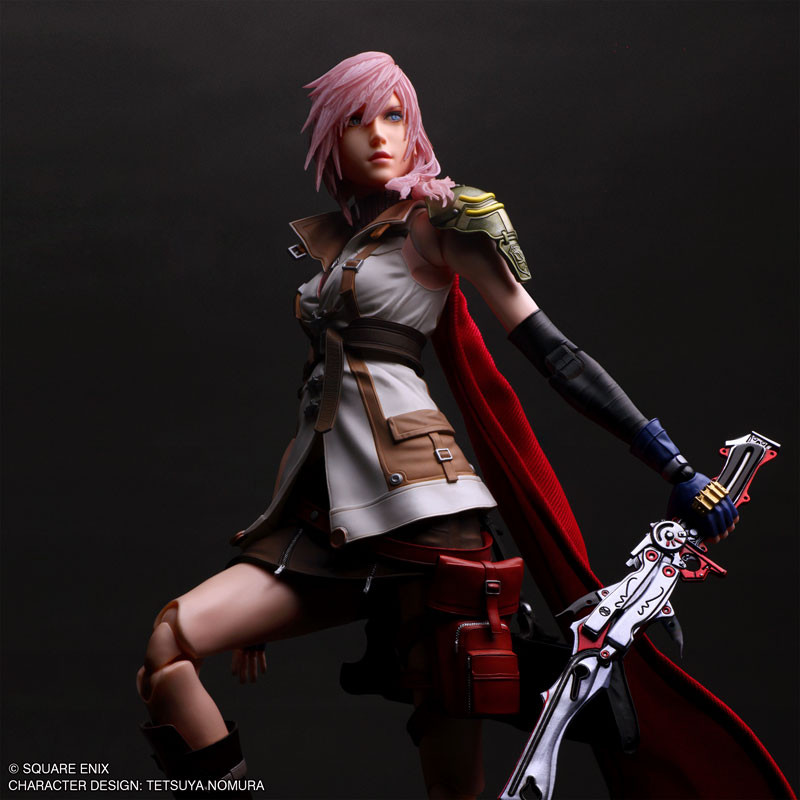 Final Fantasy XIII PLAY ARTS SHIN Lightning Action Figure
