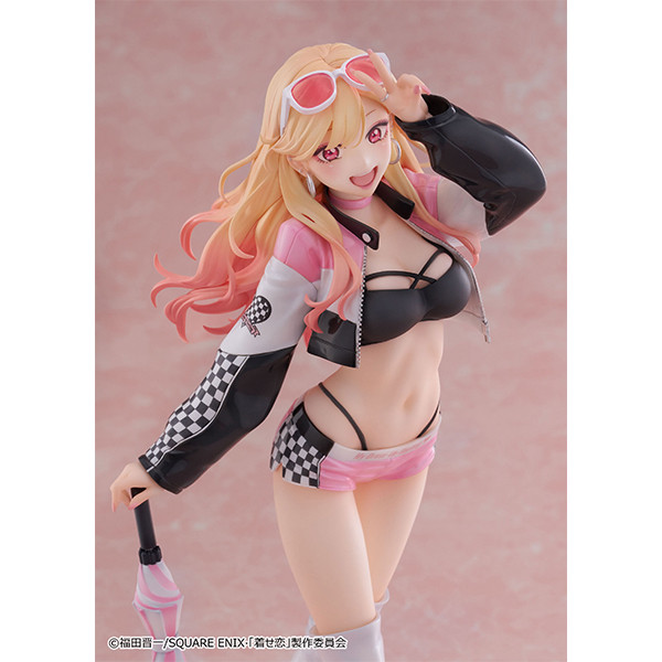 シバラク 全巻　初版　福田晋一　着せ恋　My Dress-Up Darling Marin Kitagawa Race Queen Ver. (My Dress-Up Darling) Complete Figure